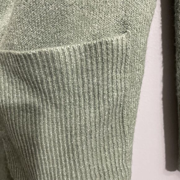 Marled by Reunited Size M Green Marled Cardigan Soft Touch Knit Cool-Weather Wea - Picture 11 of 12